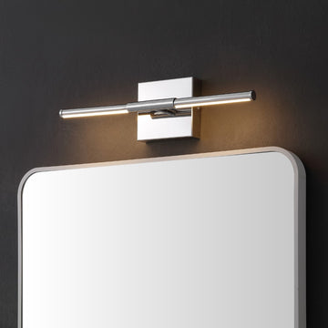 Makena Modern Minimalist Dimmable Integrated LED Metal Wall Sconce